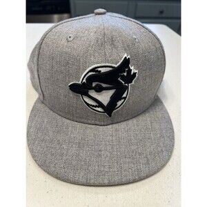 Toronto Blue Jays Baseball Cooperstown Collection New Era Fitted Hat 8 Gray